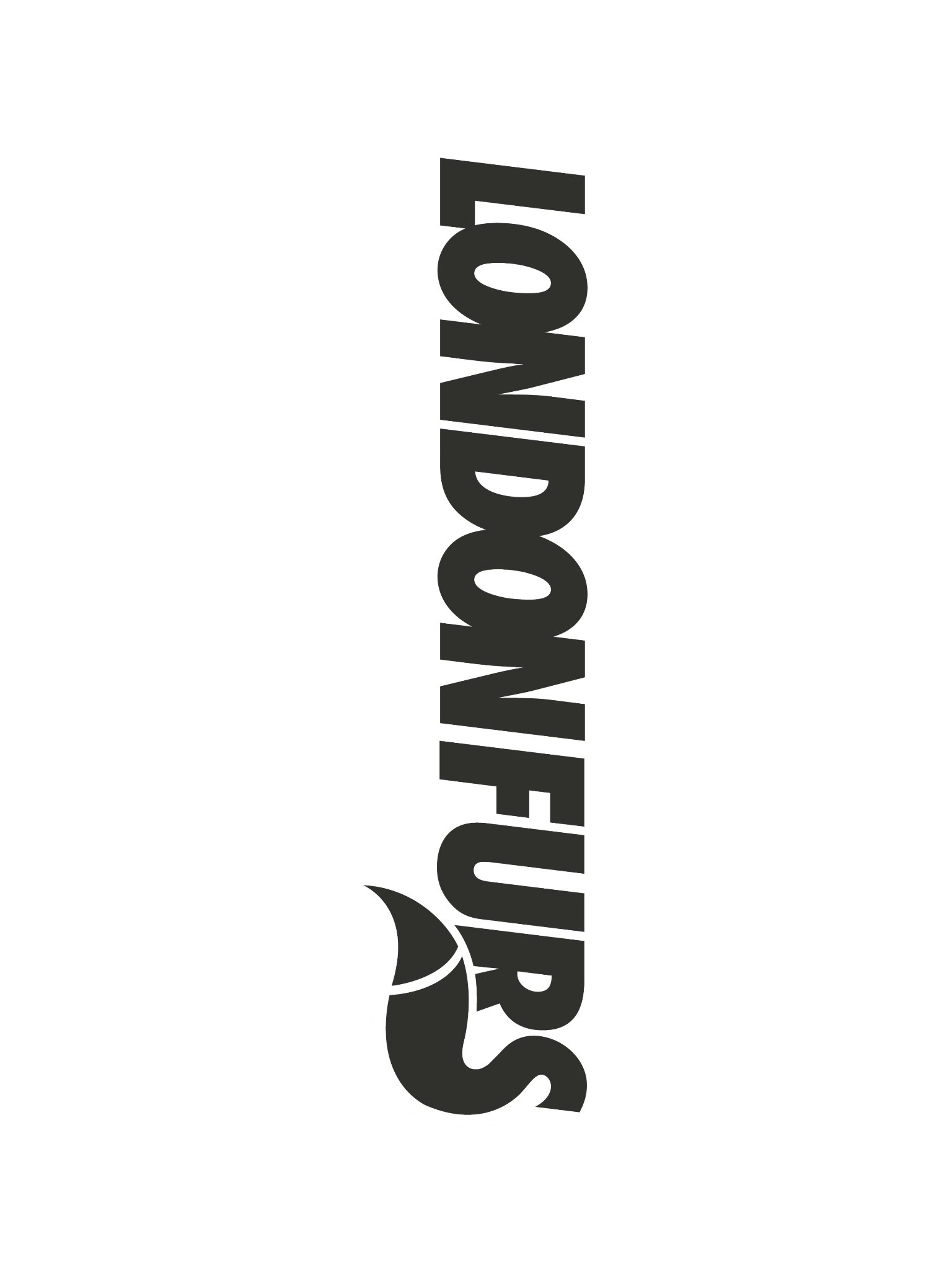 LondonFurs Logo Black - Sticker product image (3)