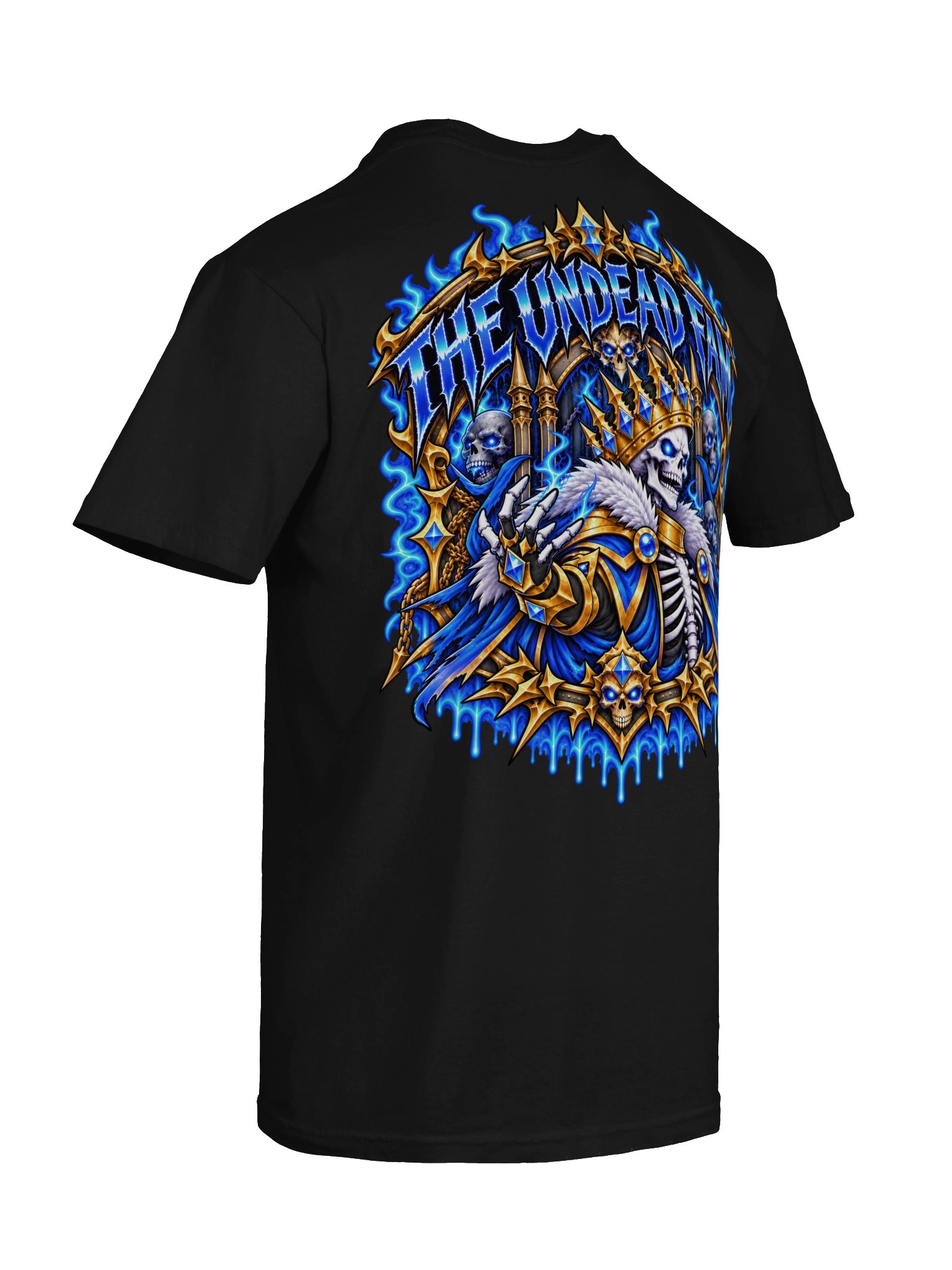 Undead And Unbothered Tee (Blue) product image (12)