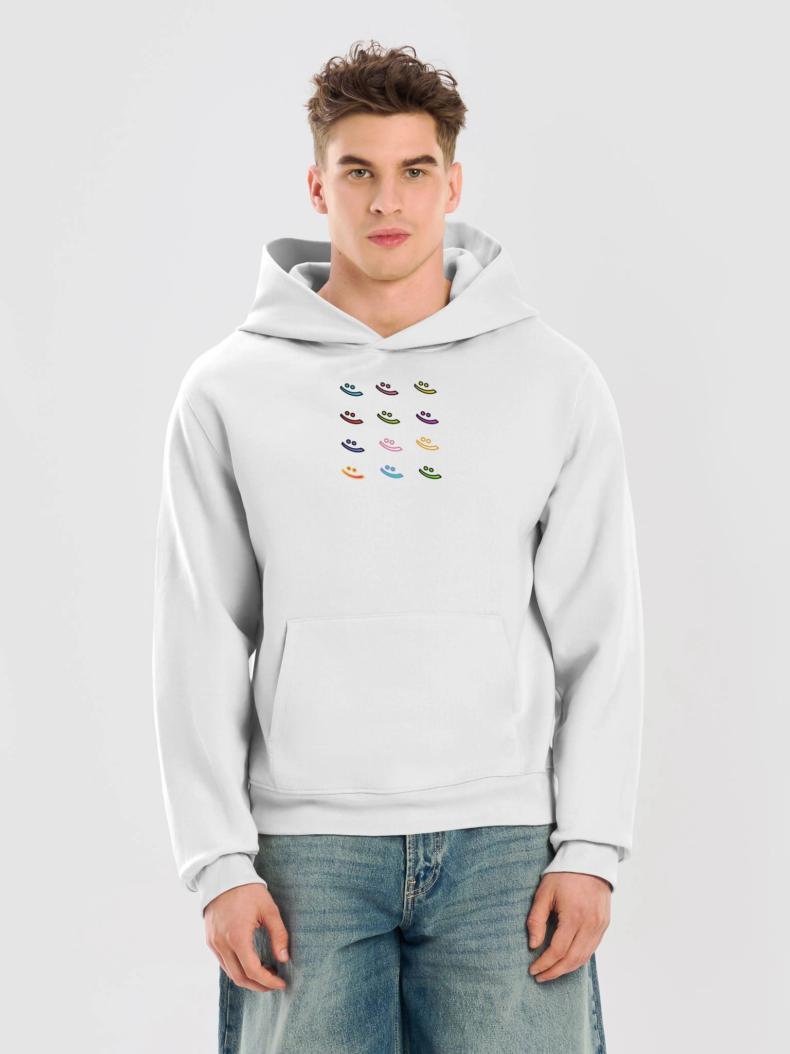 itssCSChris, Smilies Oversized Hoodie product image (117)
