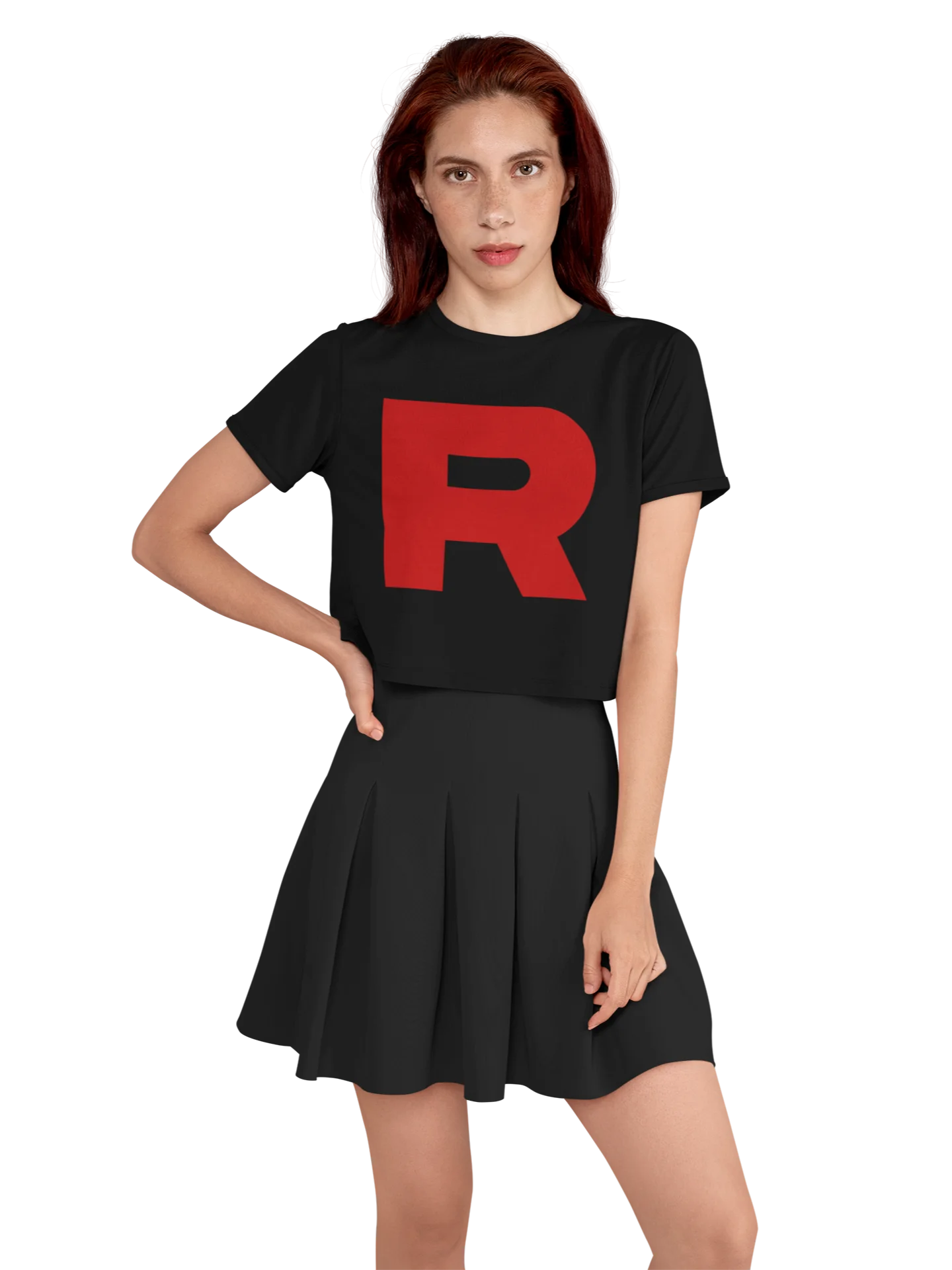 Team Rocket R Flowy Crop product image (2)