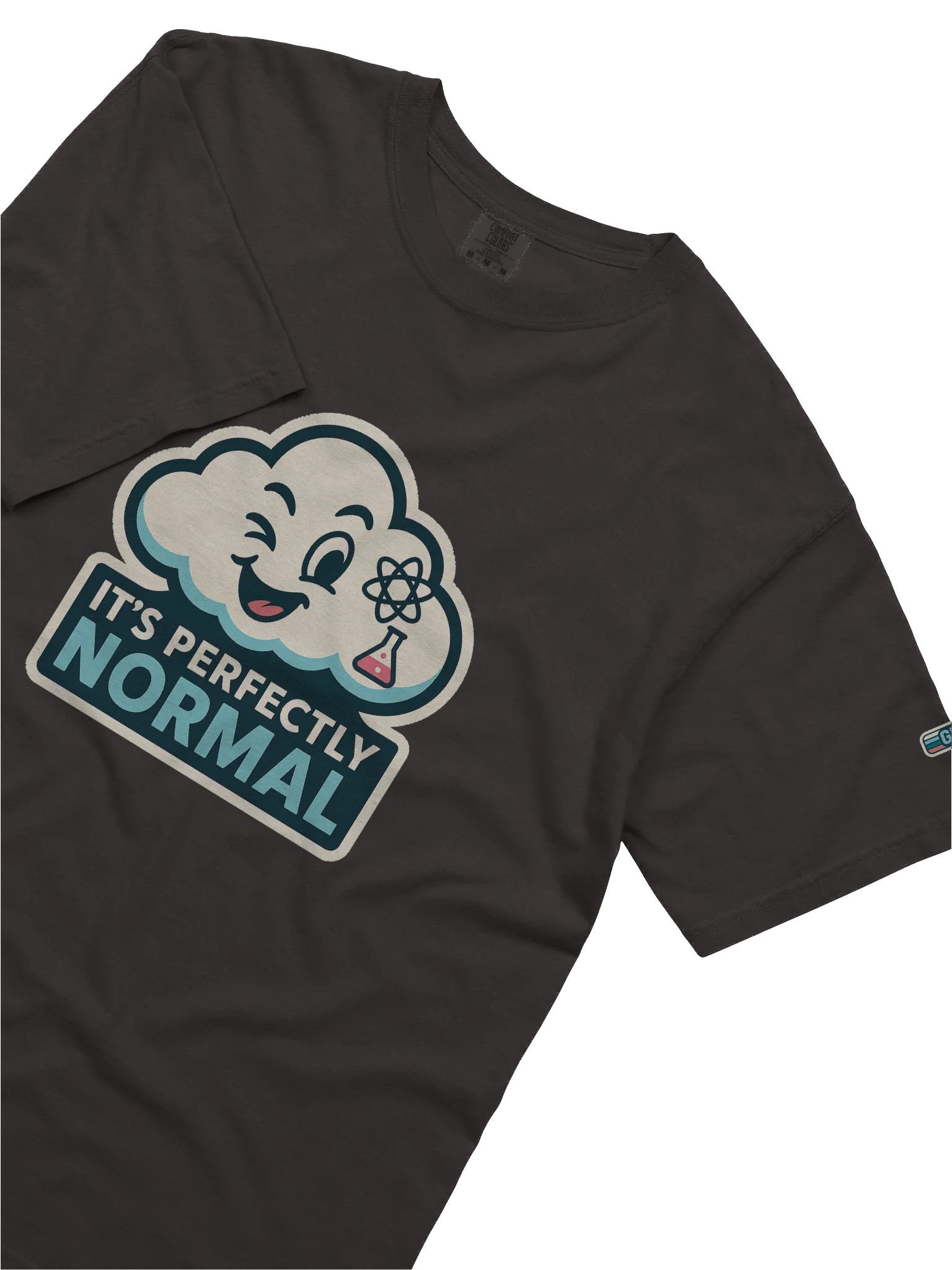 The GHR Perfectly Normal Cloud Tee — by Glam Ham Radio product image (5)