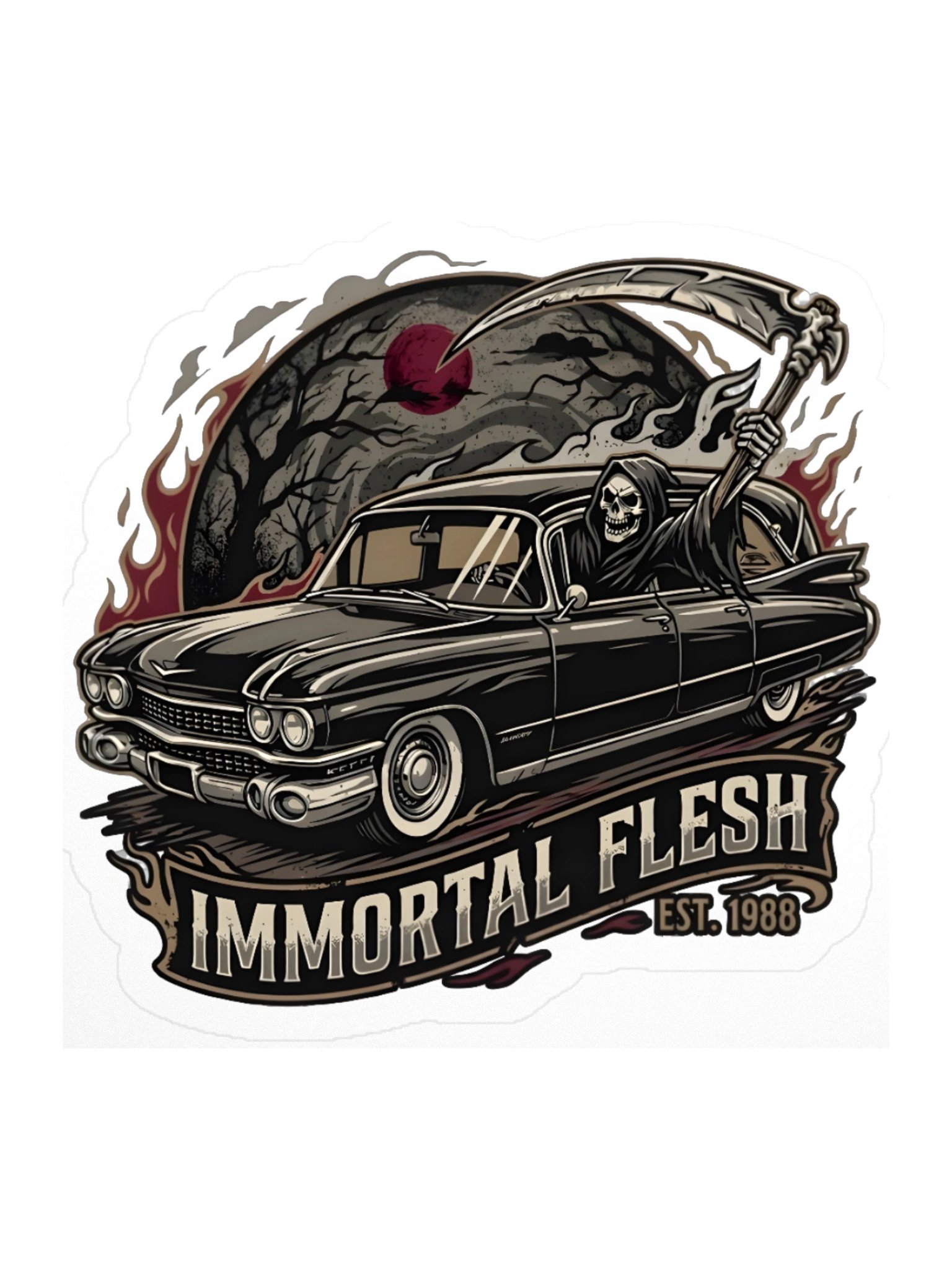 Death Express Sticker product image (1)