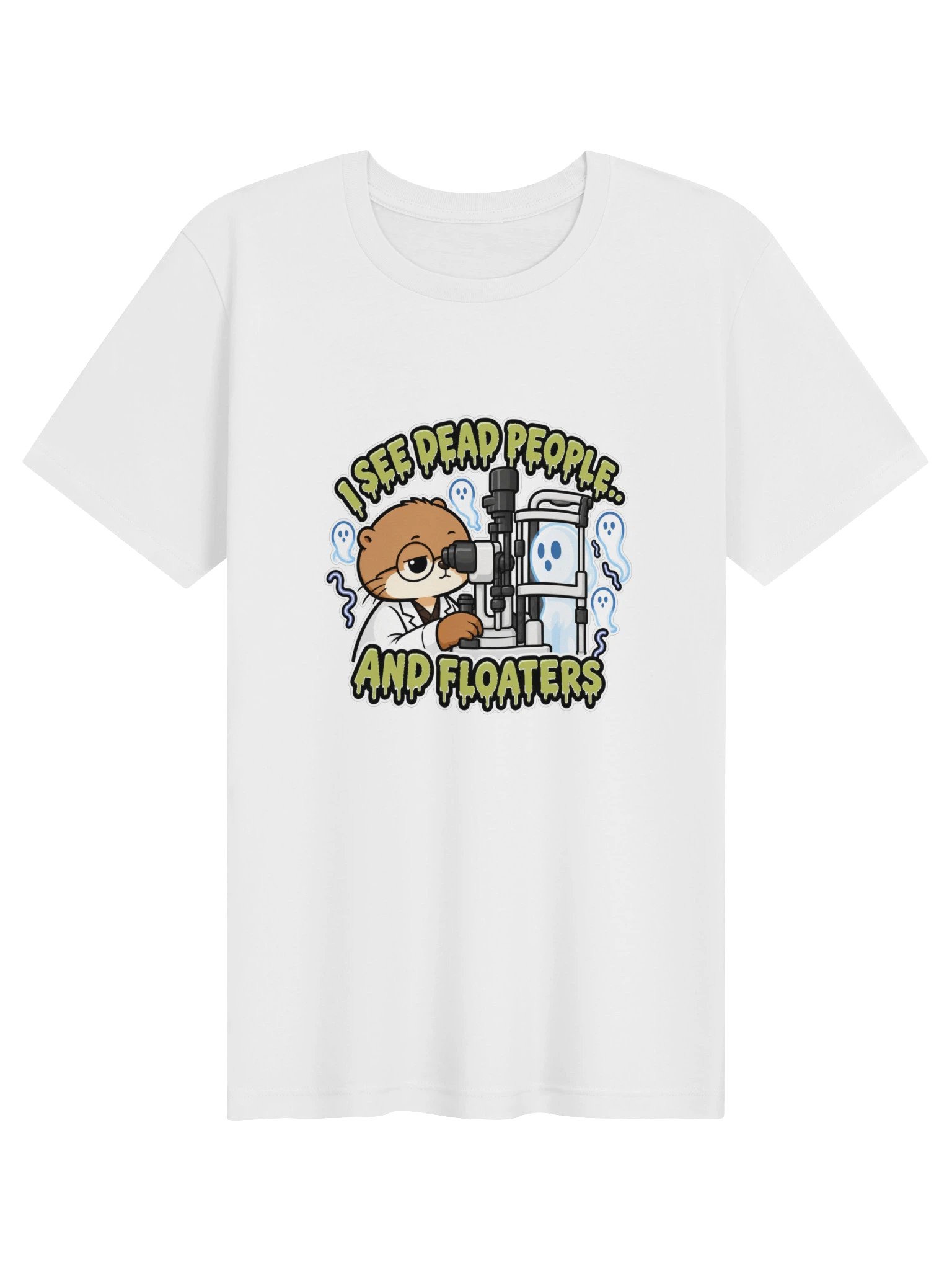 I See Dead People and Floaters Bella+Canvas Unisex Supersoft T-Shirt product image (1)
