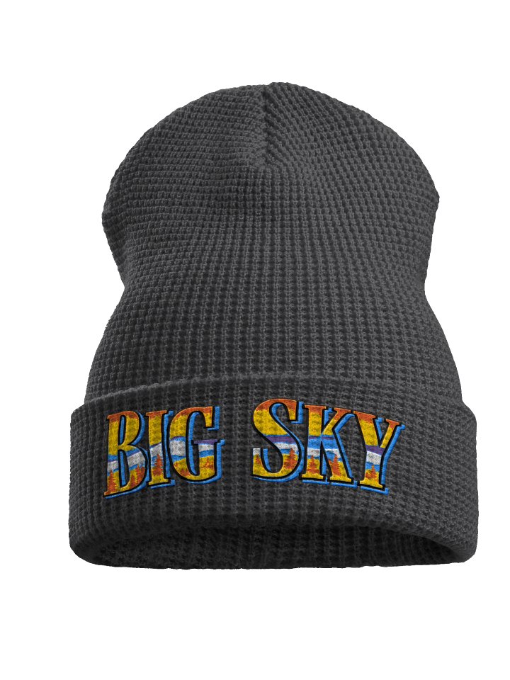 The Big Sky Embroidered Beanie product image (1)