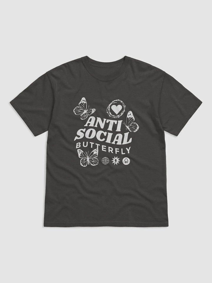 Antisocial Butterfly Vintage-Style | Cute Retro-Style Butterflies Shirt for Introverts | Trendy Unisex Tee product image (15)