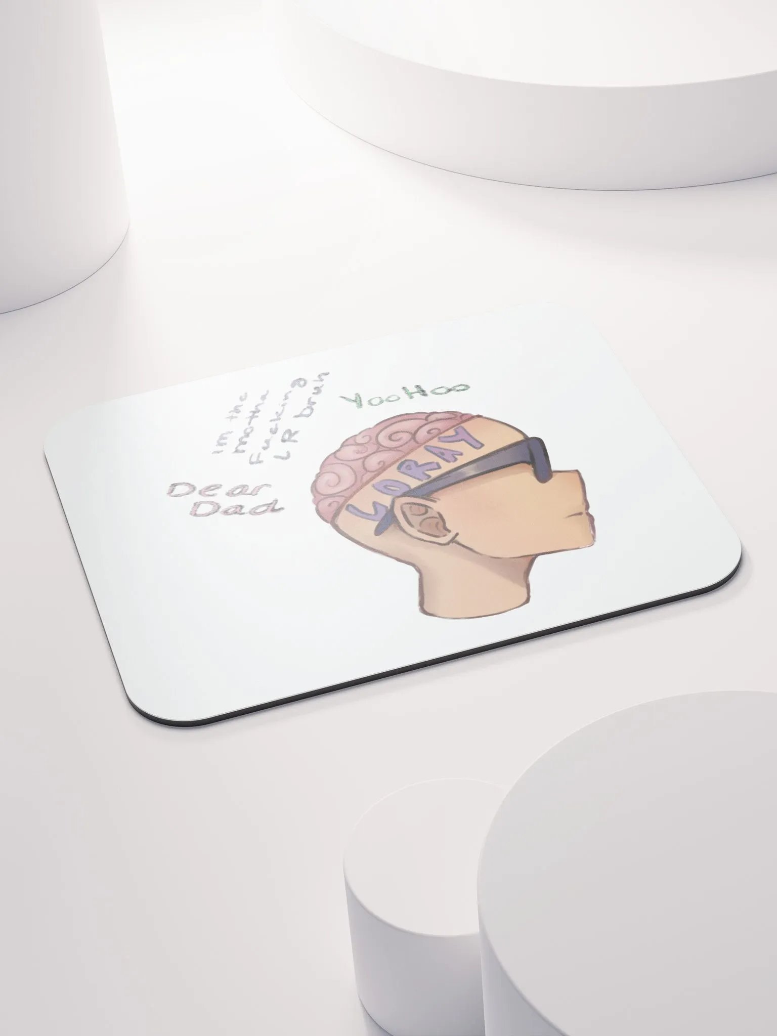 The LoRay Tapes Mouse Pad product image (4)