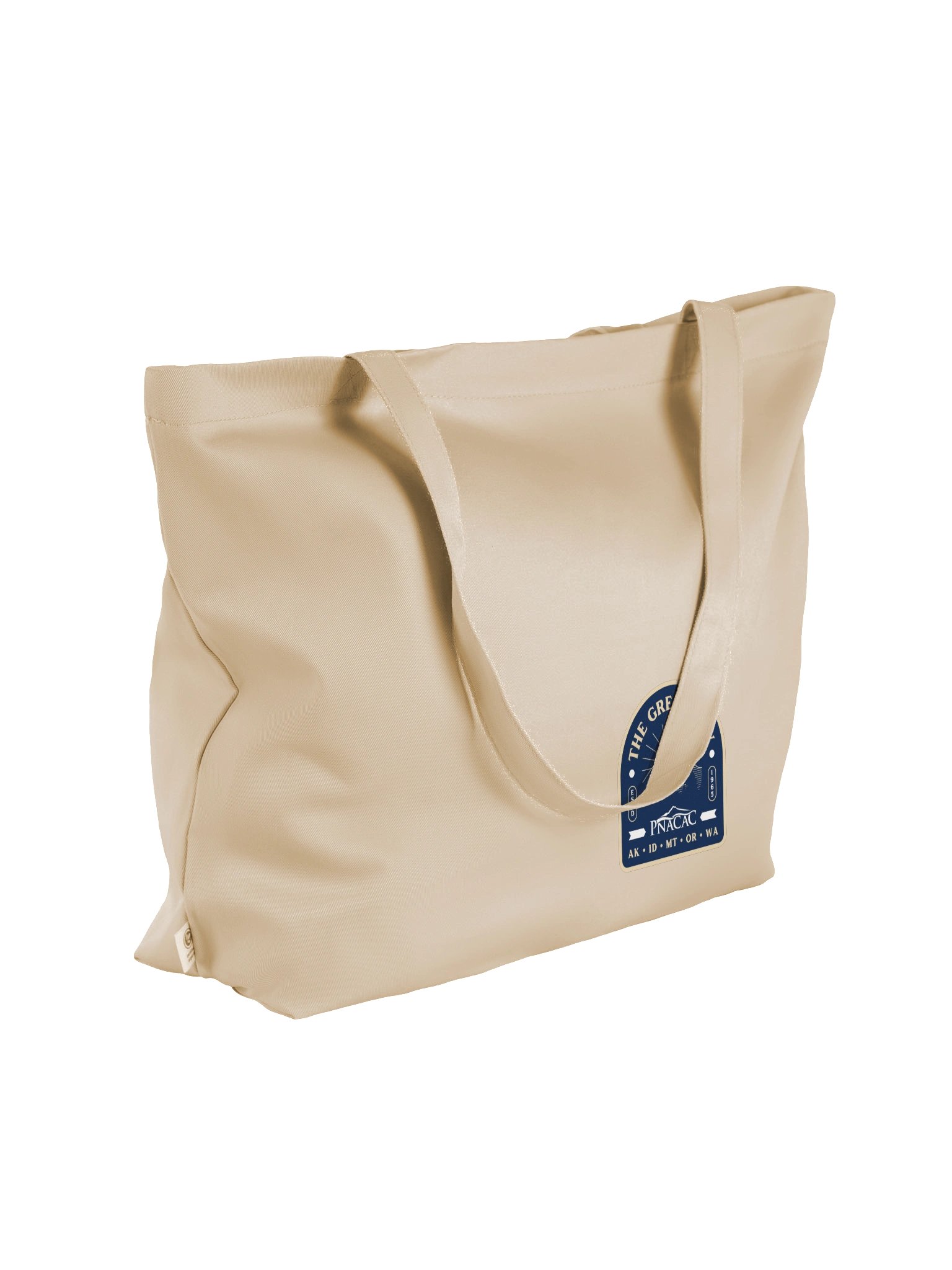 Wide Tote Bag - Natural, Patch #5 product image (4)