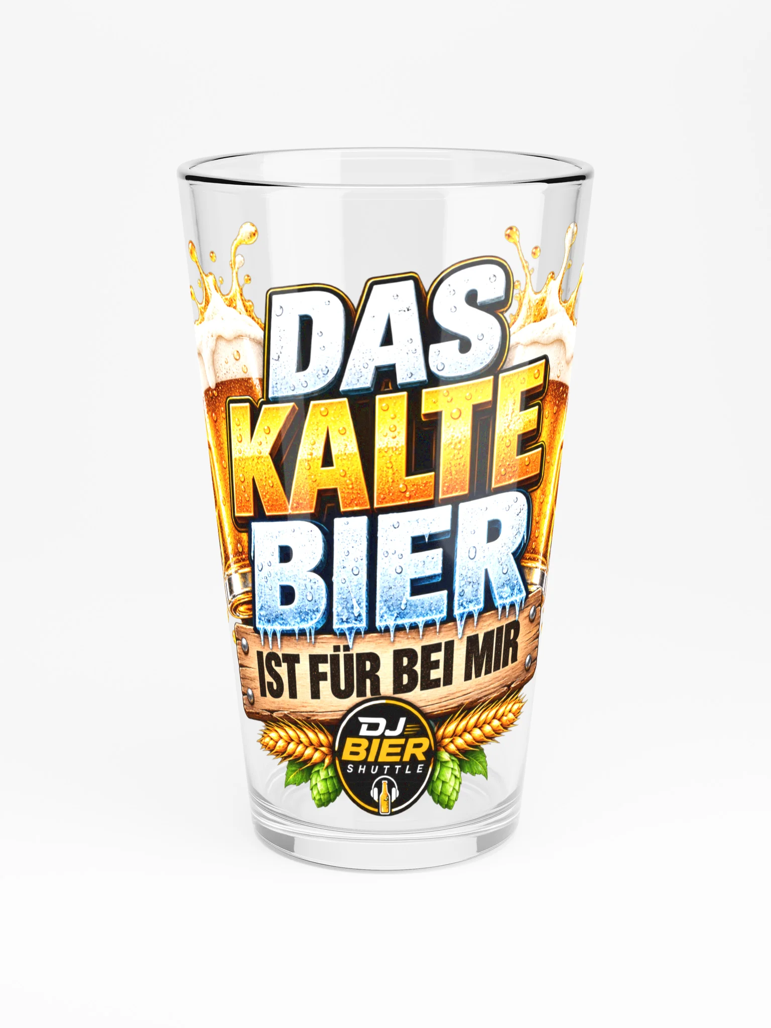 Das kalte Bier ist für bei mir Glas product image (3)