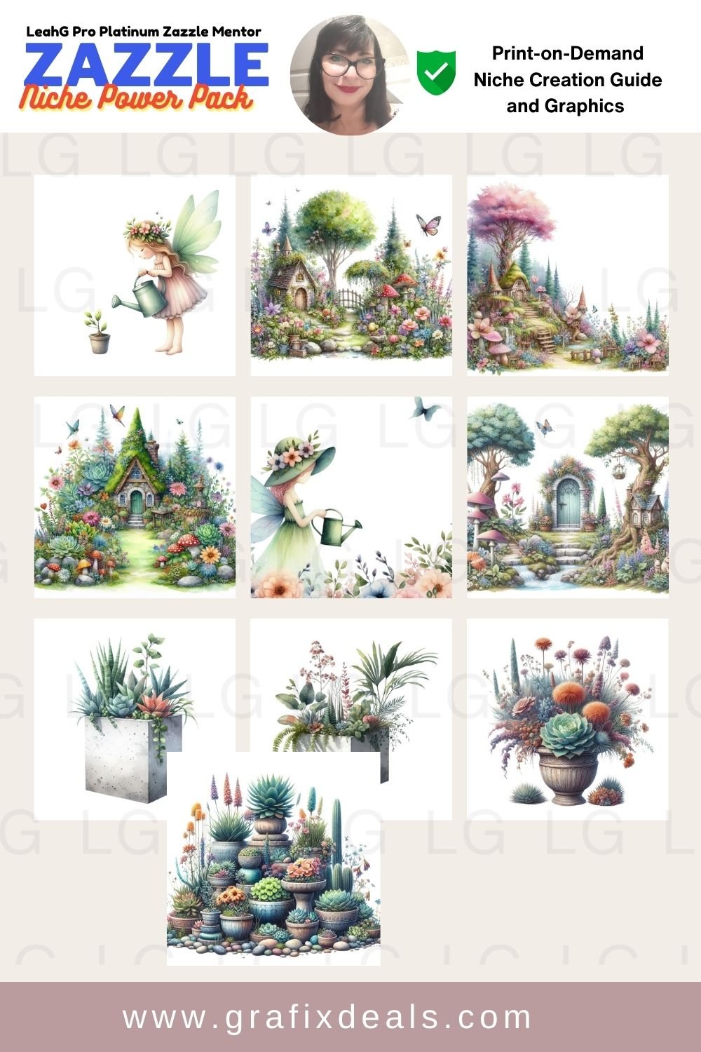 Zazzle Resources - Garden Lover Graphics and Design Guide product image (3)