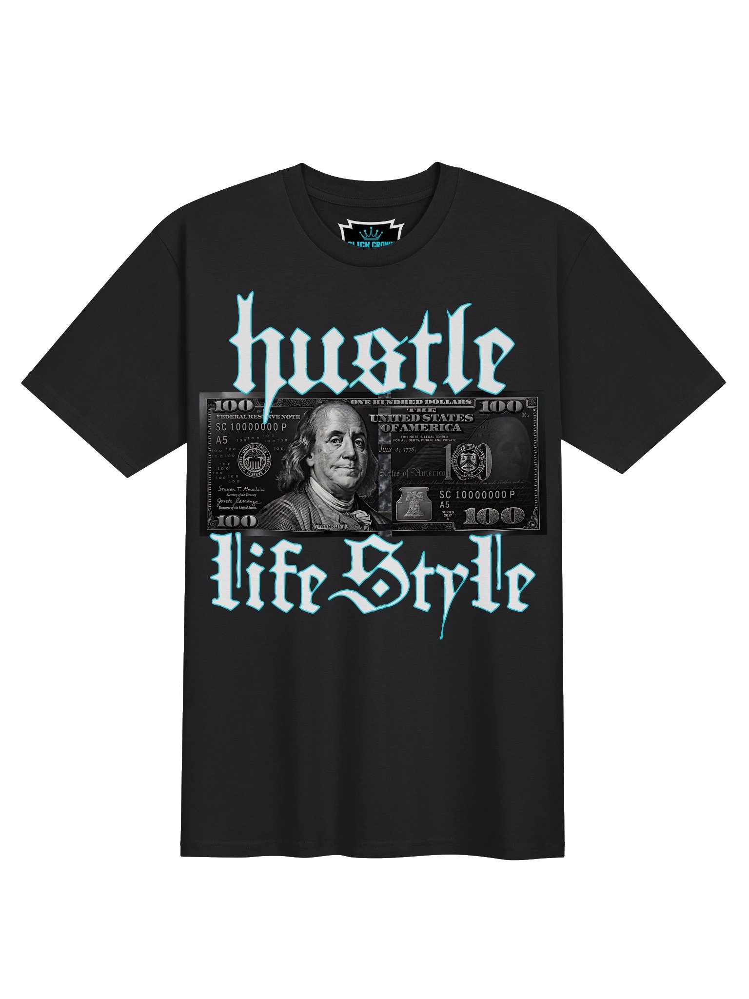 "HUSTLE LIFE-STYLE" Premium Heavyweight Tee product image (1)