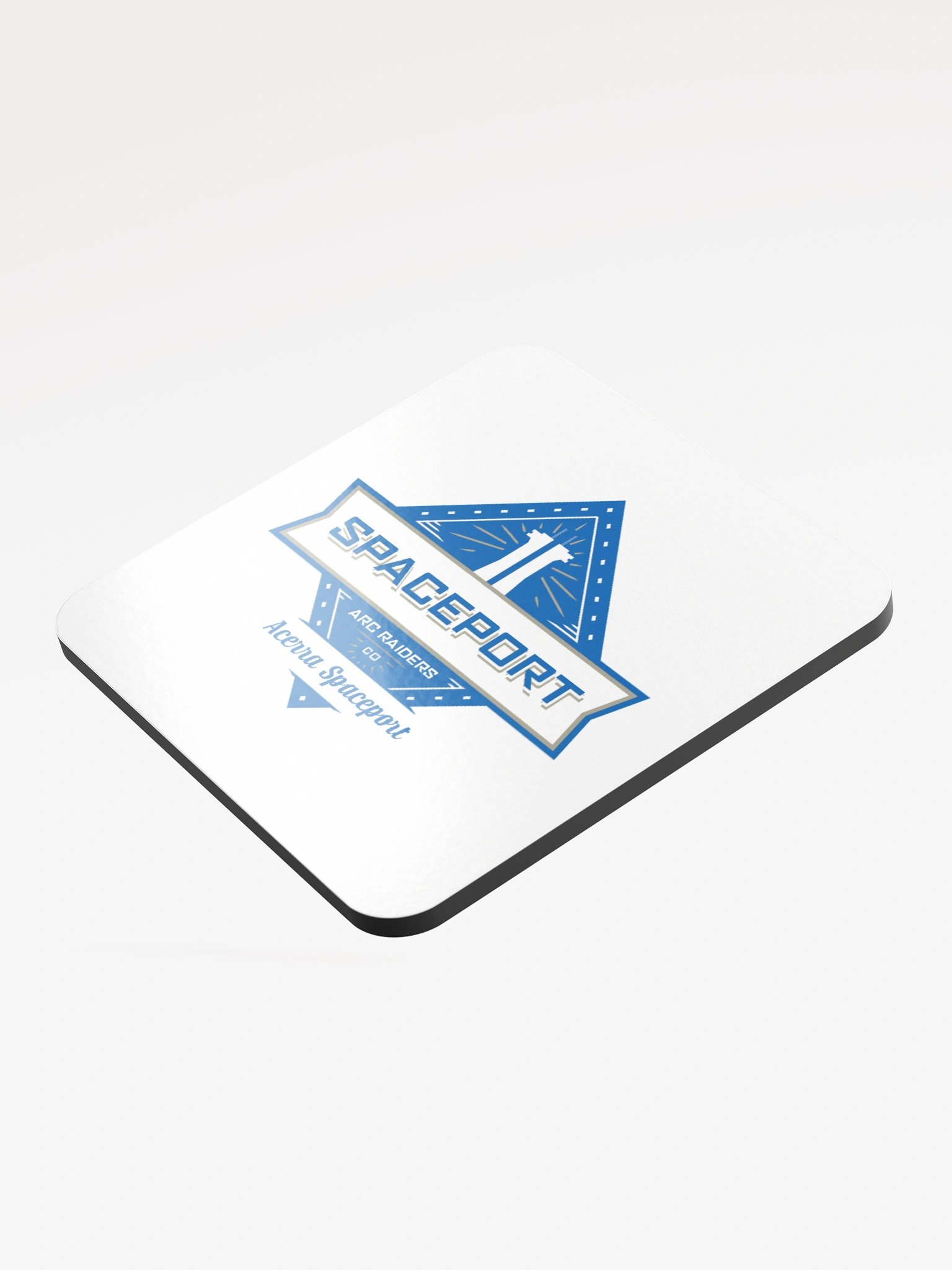 Spaceport Glossed Cork Coaster product image (3)
