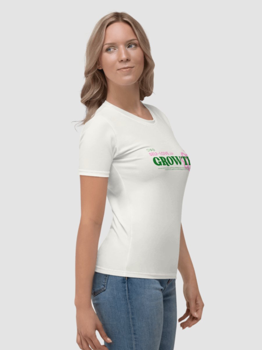 Self-Love Is Growth T-Shirt - Light Beige product image (3)