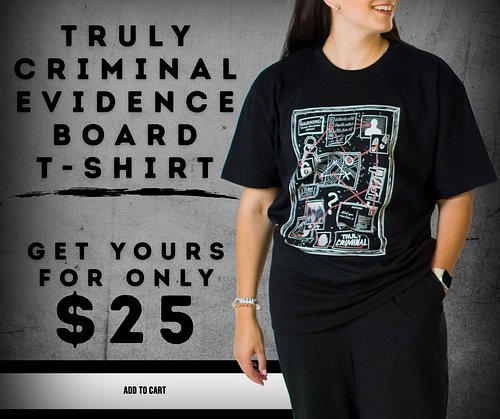 Step up your true crime game with the Truly Criminal Evidence Board T-Shirt! Made from ultra-soft ring spun cotton for all-da...