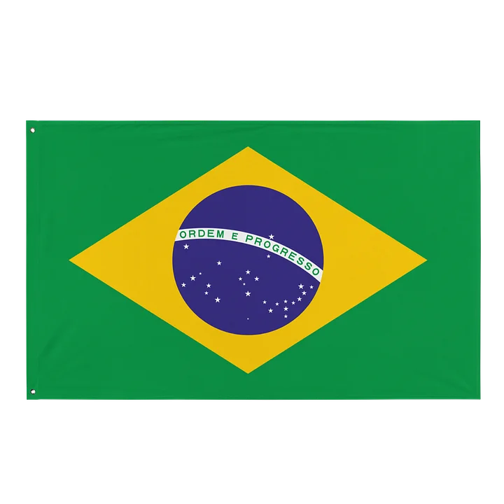 Brazilian Flag All-Over Print product image (2)