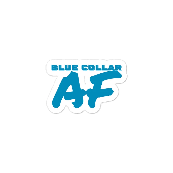 Blue Collar AF Sticker product image (1)
