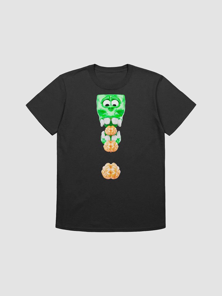 The Green Skull Loves Brain T-Shirt product image (1)