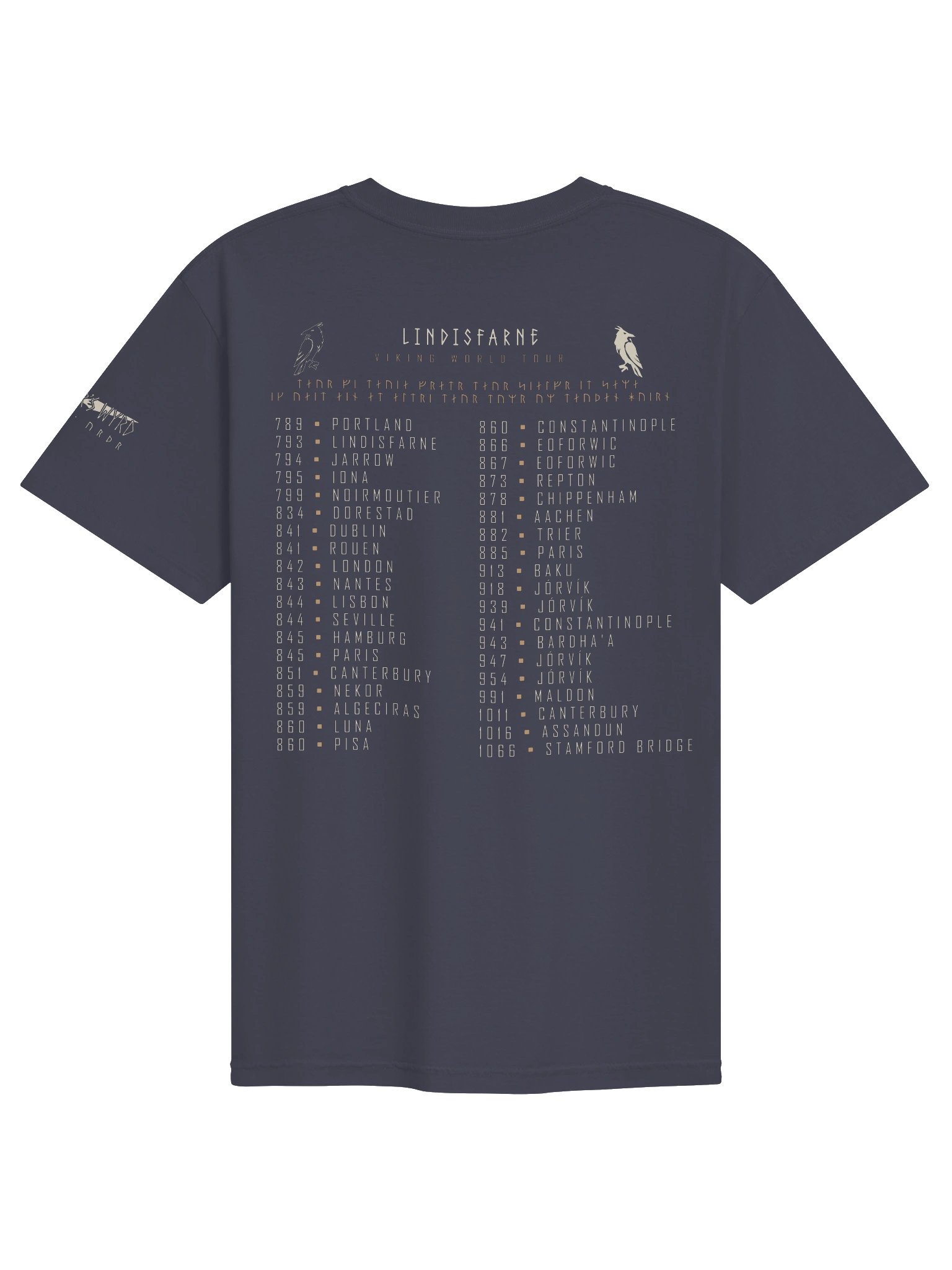 Viking World Tour - Lindisfarne 793 - Specialty Tee product image (4)