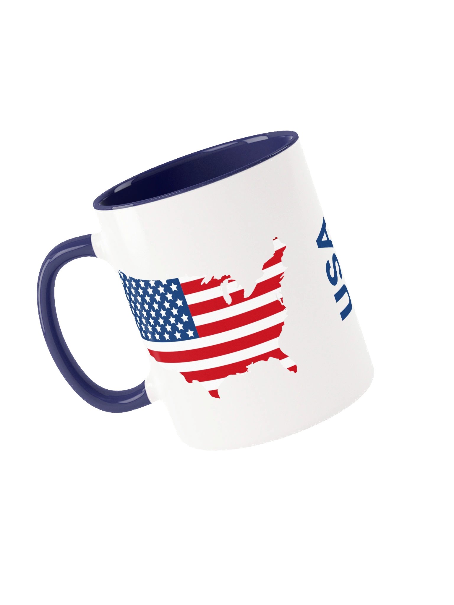 USA 2026 World Cup Flag Mug - USA Soccer Fan Coffee Cup - Premium Two-Tone Ceramic Mug product image (3)