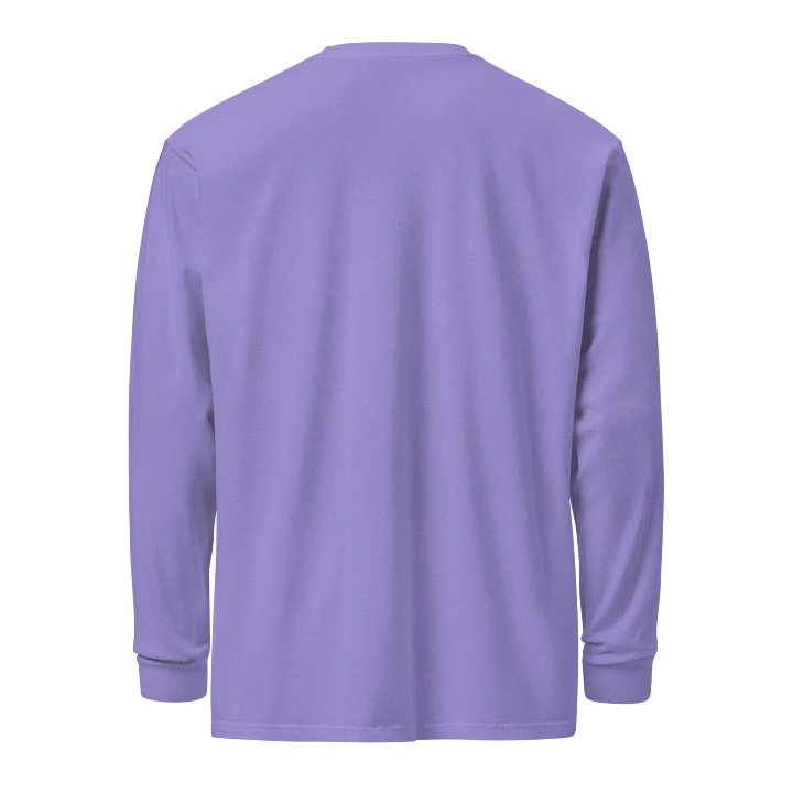 BURR BOX Unisex Garment-Dyed Heavyweight Long Sleeve Shirt product image (18)