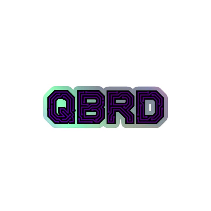 QBRD Holographic Sticker product image (2)