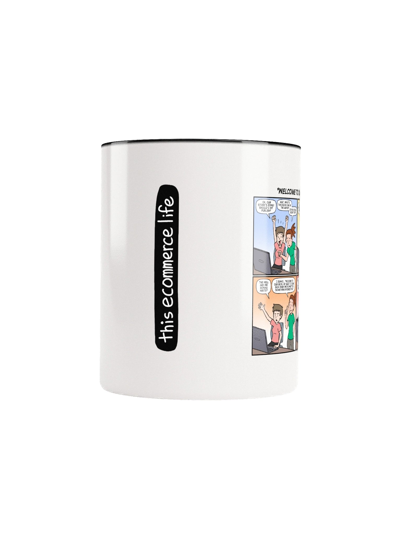 "Welcome to our blog" mug product image (9)