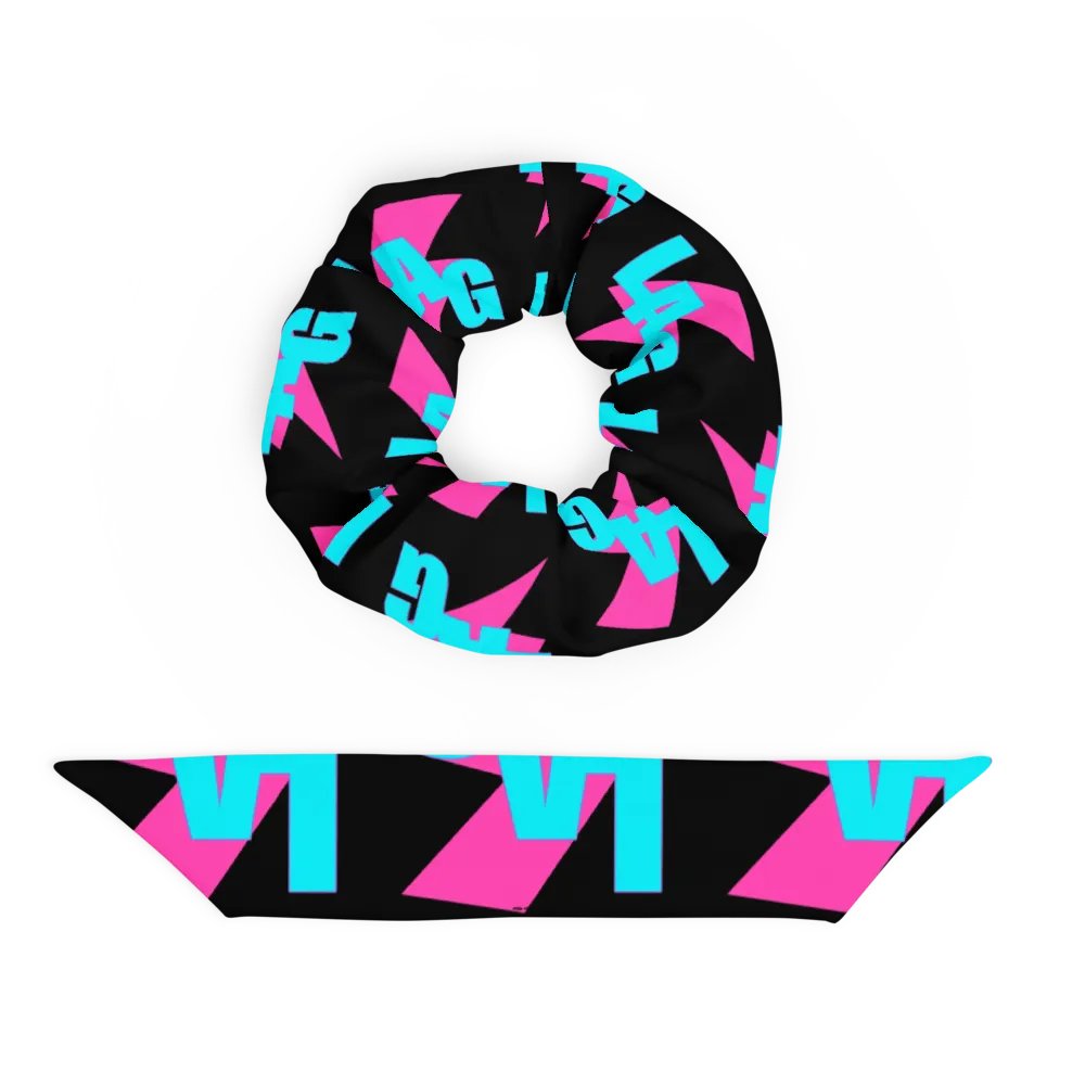 LAG Scrunchie with Bow (Black) product image (7)