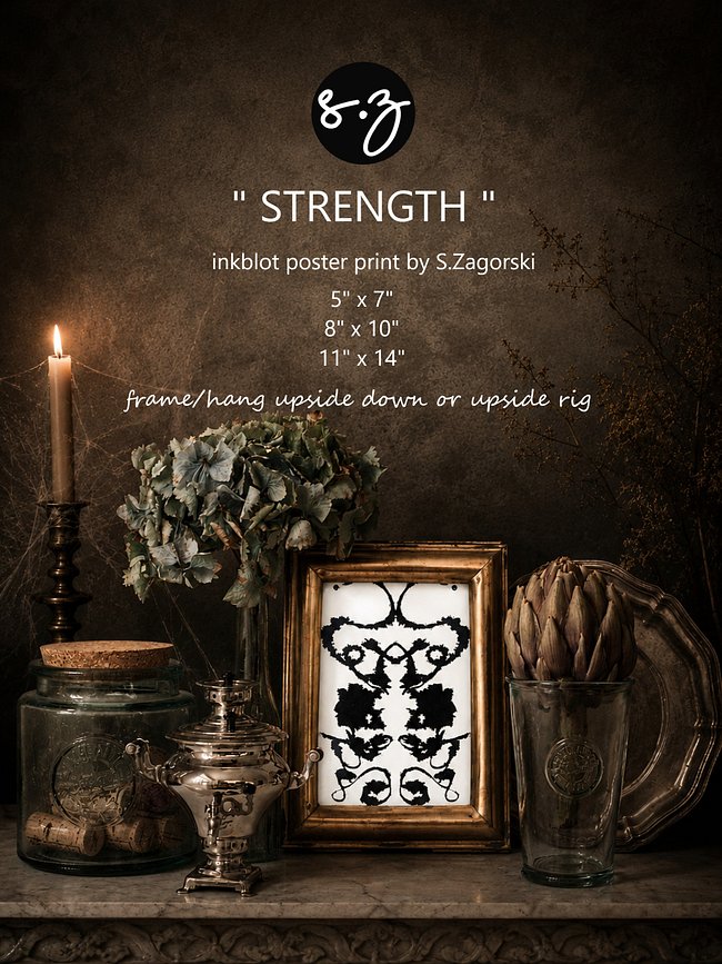 Inkblot Poster Prints | Matte