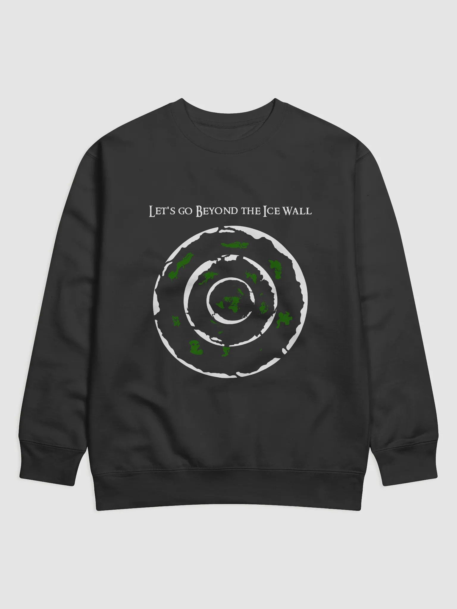 Let's go Beyond the Ice Wall Long Sleeve Crewneck Sweatshirt product image (1)