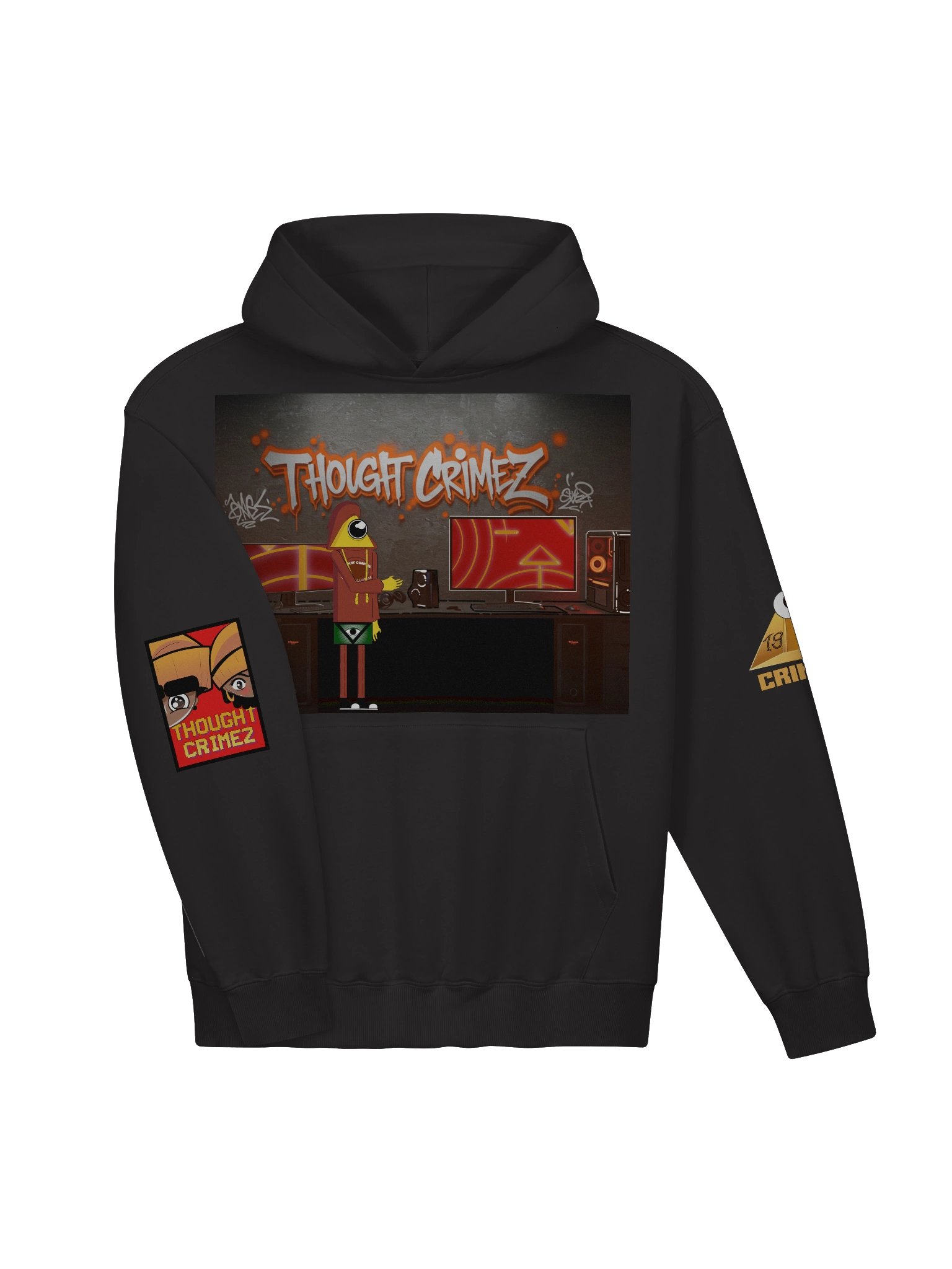 Pixelated ORDO Chronicles French Terry Hoodie product image (8)