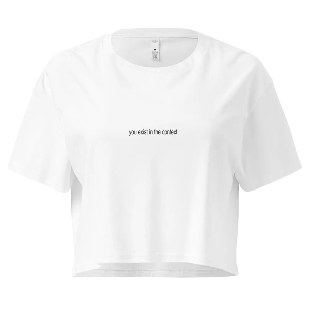 you exist in the context cropped top product image (1)