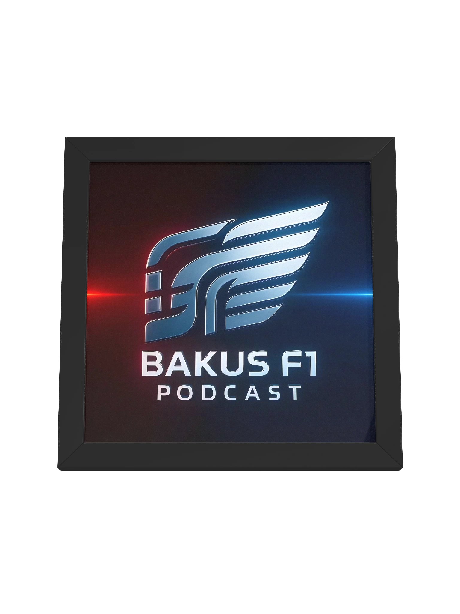 Bakus F1 Podcast – Framed High-Quality Matte Poster product image (20)