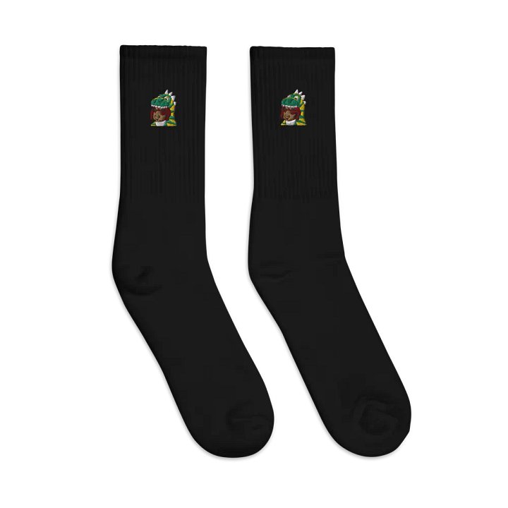 HollyRex Hughie Embroidered Crew Socks product image (1)