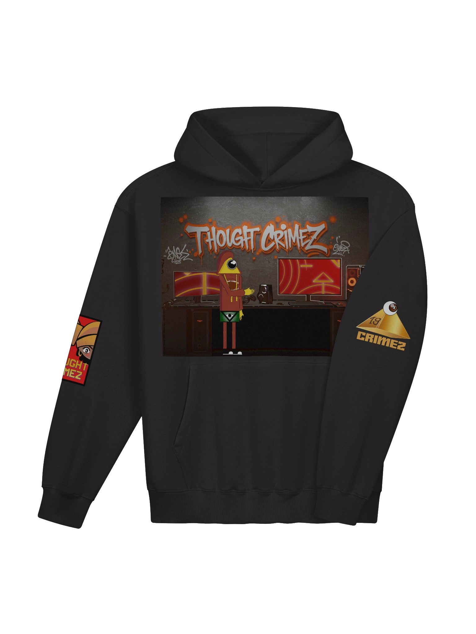 Pixelated ORDO Chronicles French Terry Hoodie product image (10)