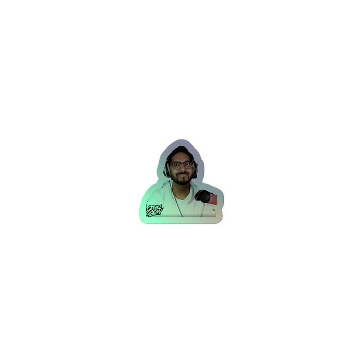 Holographic "NoWaaay" emote Sticker product image (1)