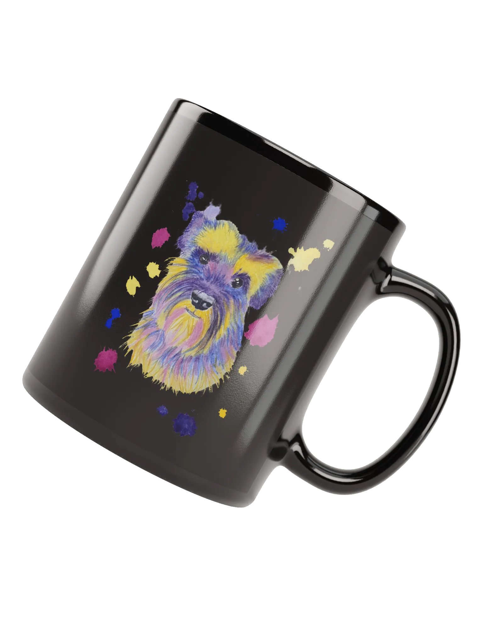 Beau - Black Glossy Mug product image (6)