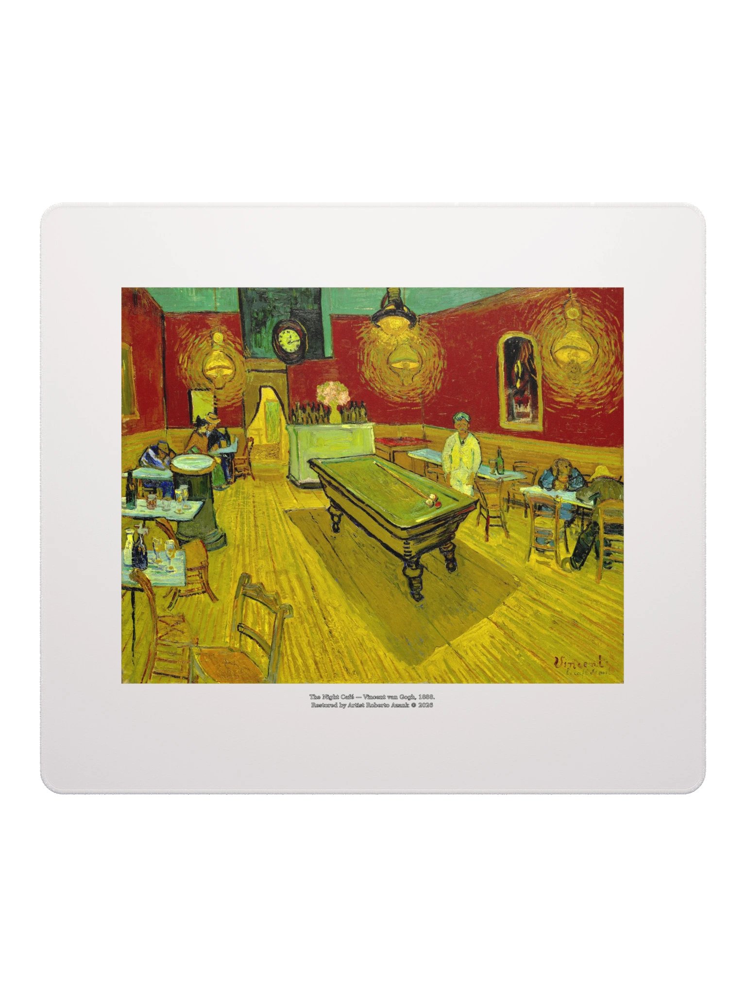 The Night Café — Mouse Pad product image (2)