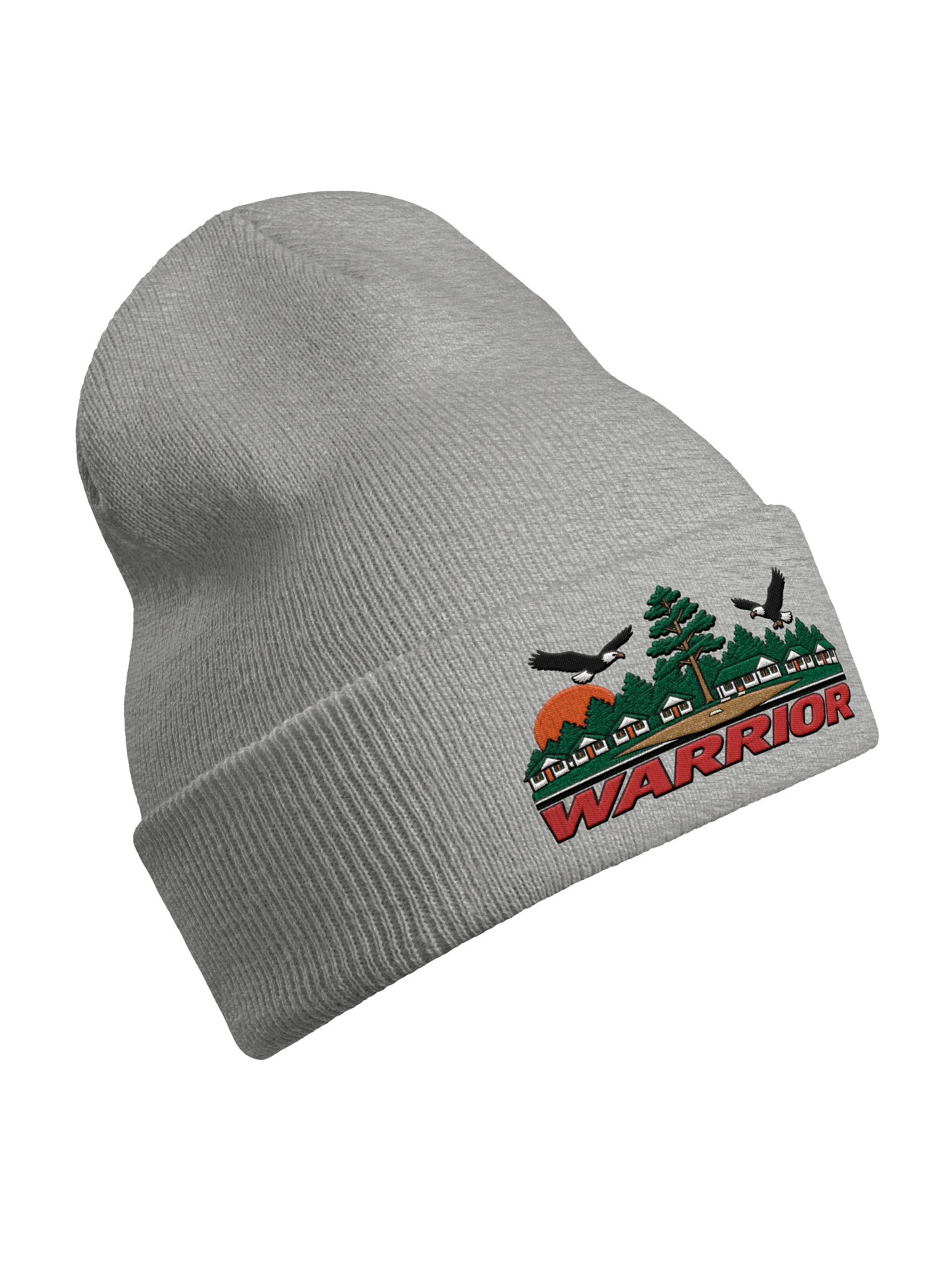 Warrior Long Beanie (Gray) product image (8)