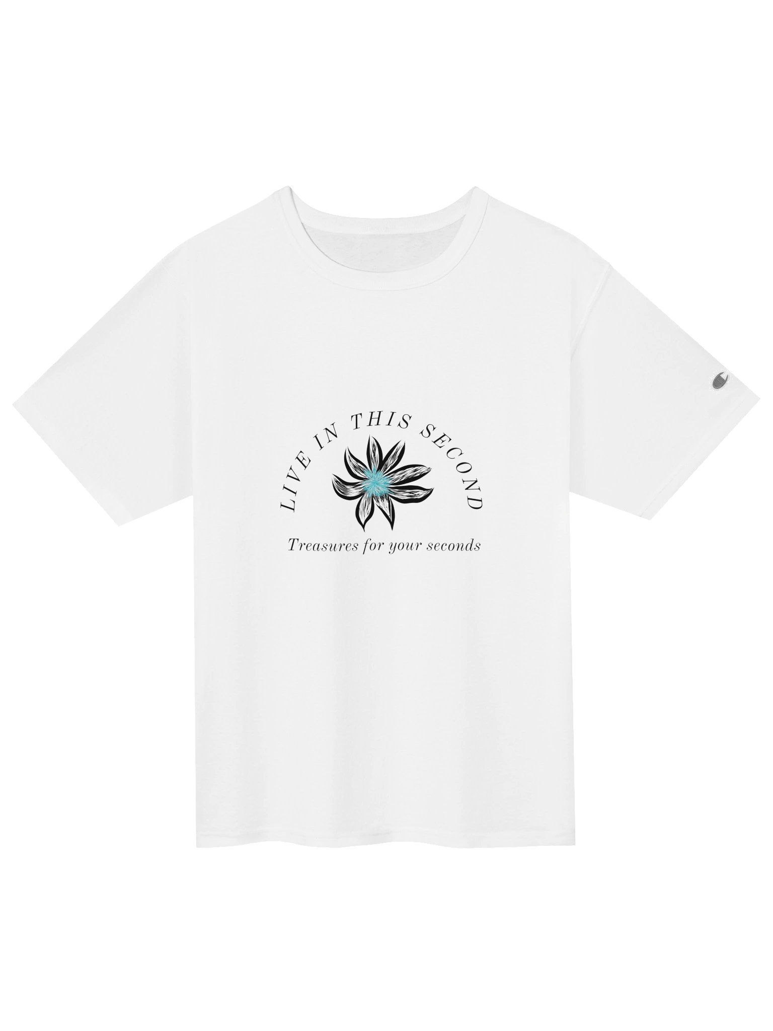 Live in This Second Floral Logo Tee product image (1)