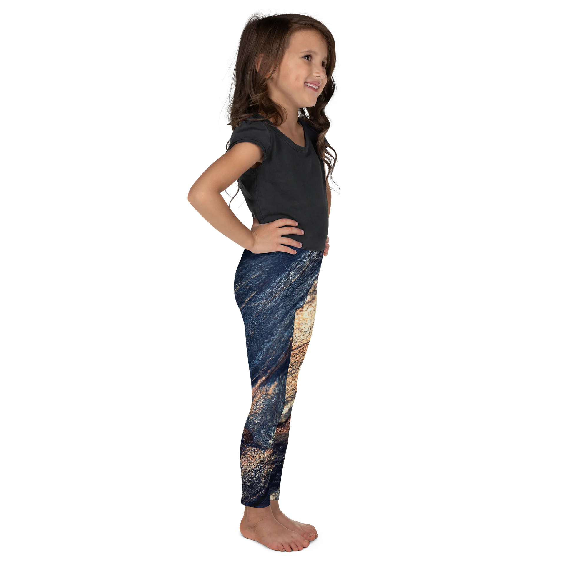 Obsidian Vein All-Over Print Kids Leggings product image (5)