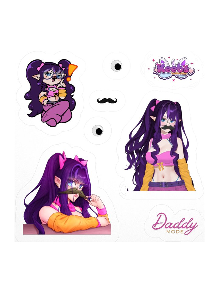 Daddy Keebs Stickers v 1.0 product image (1)