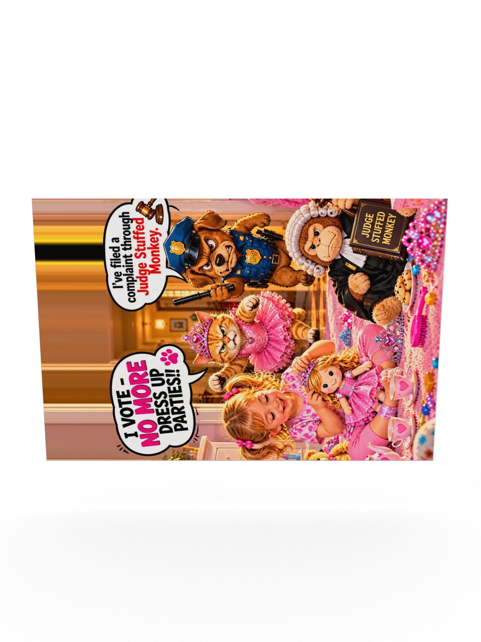 1 Earth Prints Princess Cat Cop Dog Enhanced Matte Poster product image (38)