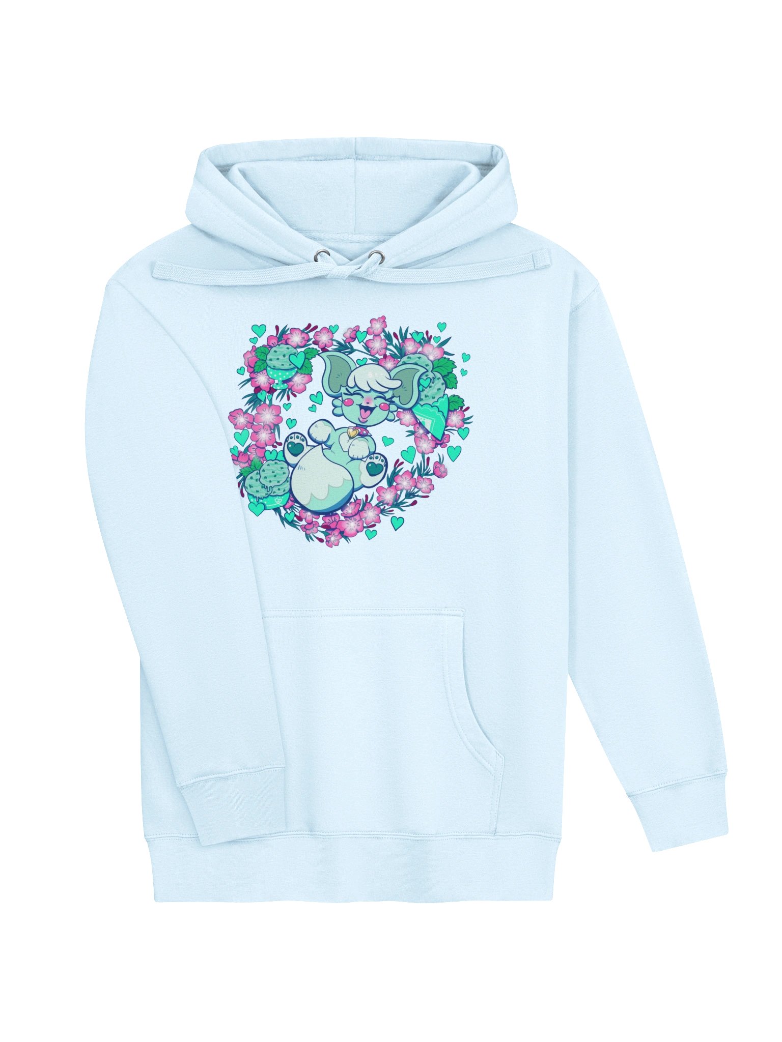 Mint Fox Hoodie product image (43)