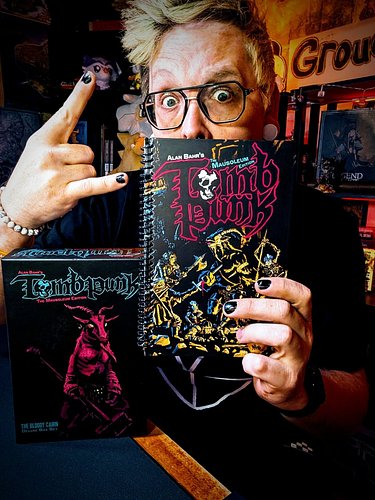 TOMBPUNK is a lo-fi, high-action, rules-light, roleplaying game from ALAN BAHR. Welcome to a world that will do its damndest ...