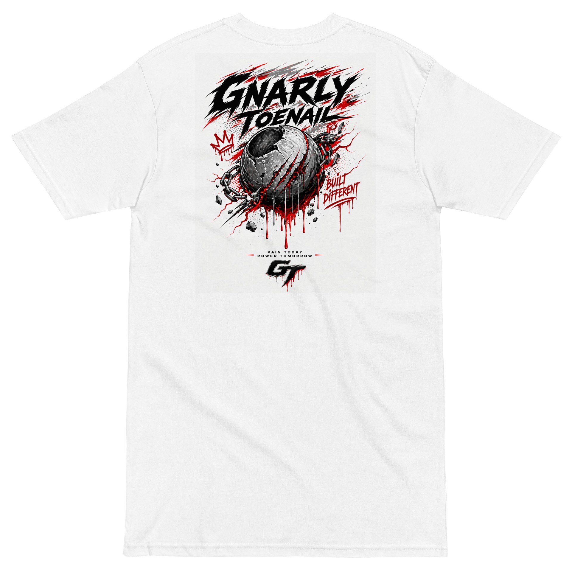 GnarlyToenail "Pain Today. Power Tomorrow" Tee product image (6)