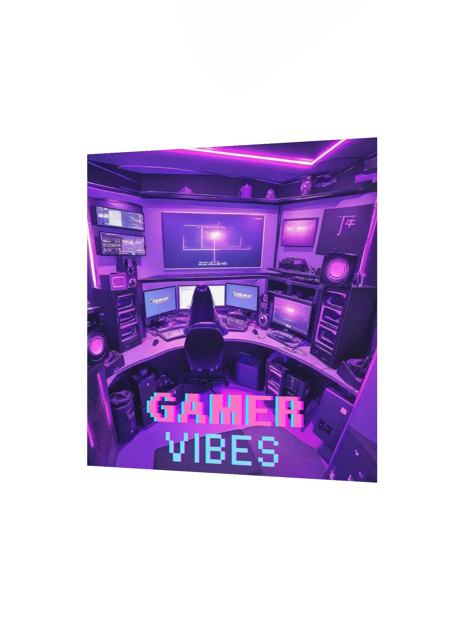 Neon Gaming Haven Poster product image (6)