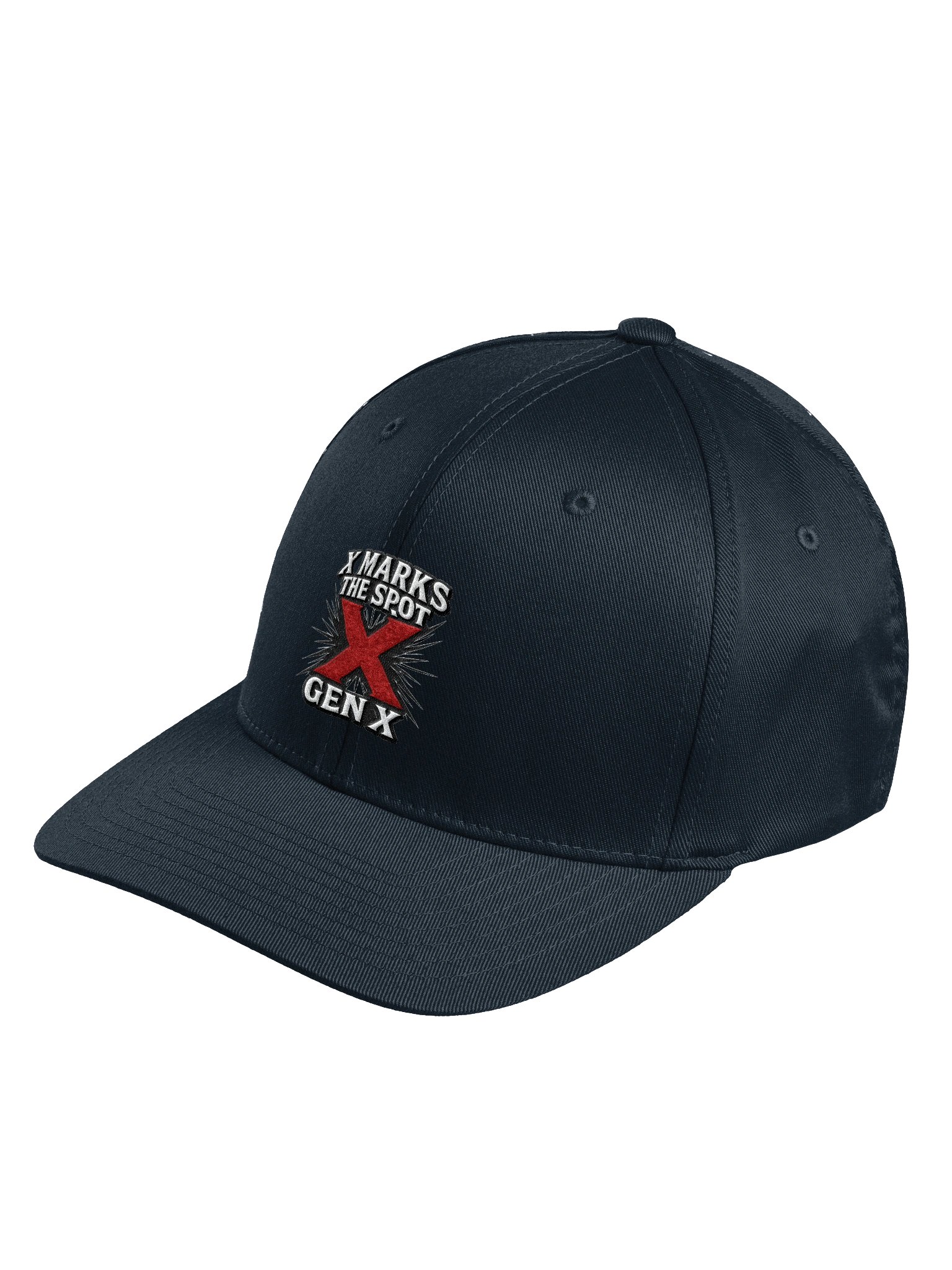 X Marks The Spot - FlexFit Fitted Cap product image (2)