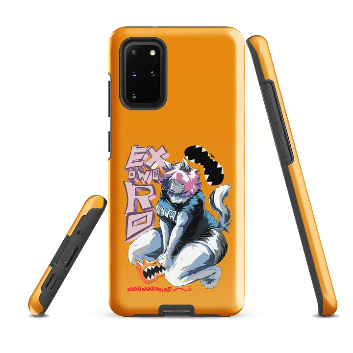 Jaya Goodies | Tough Phone Case "EXO'S FAVOURITE" Orange (Samsung Galaxy S) product image (5)