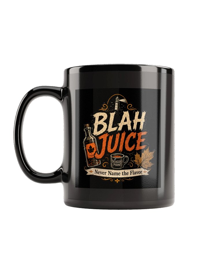 Blah Juice Ceramic Mug - Black product image (1)