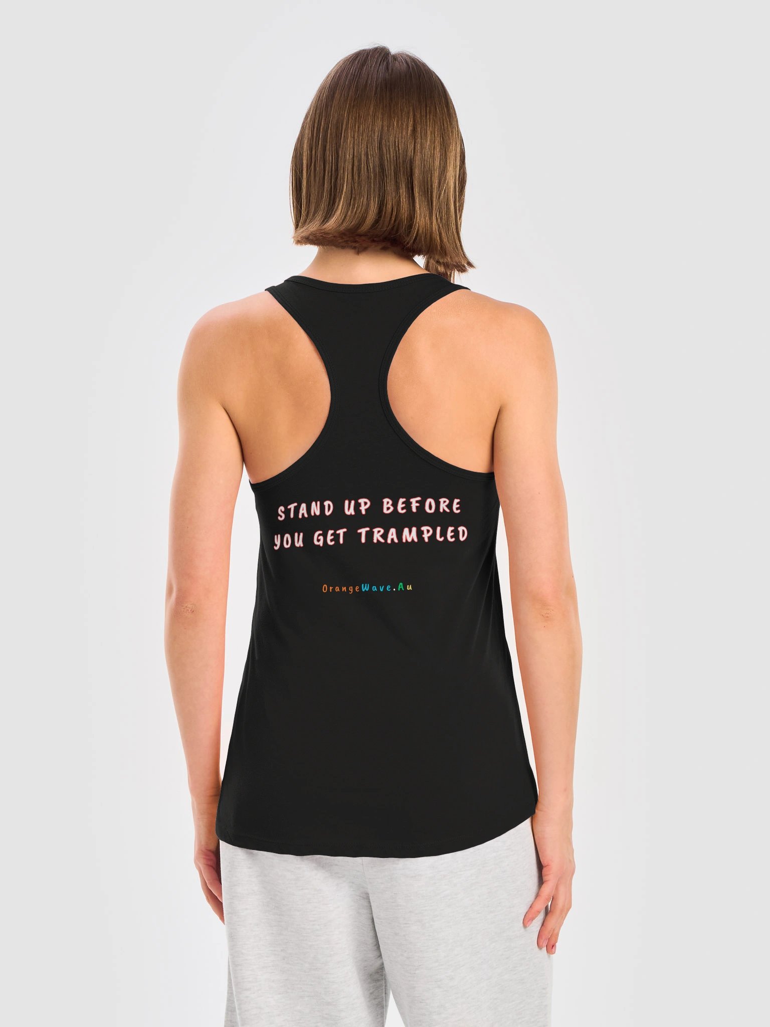 Silent Protest - Support The People Tank product image (13)