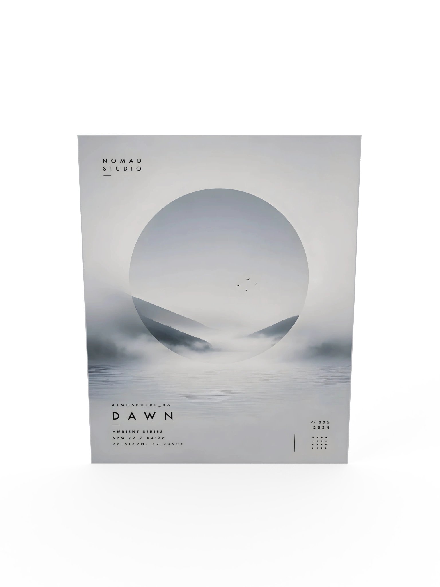 Silence — Moody Minimalist Wall Art product image (5)